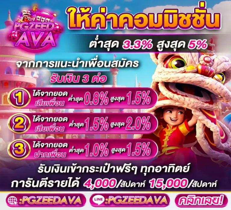 หมีชมพูหวย คาสิโนครบวงจร ระบบทันสมัย อันดับ 1 ของไทย